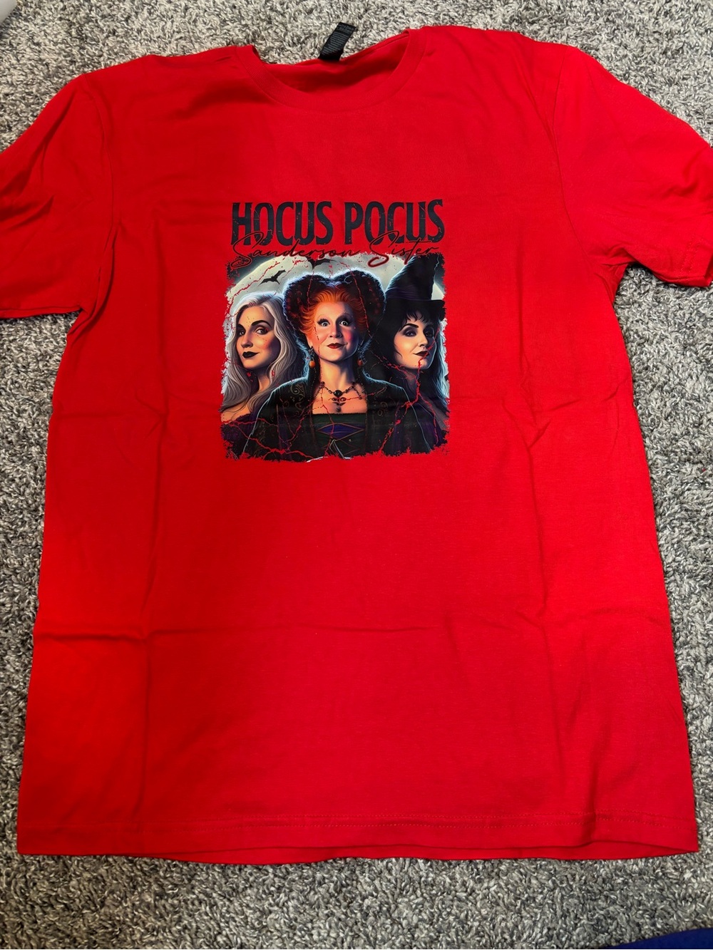 HOCUS POCUS Red Graphic Tee - Women’s Top